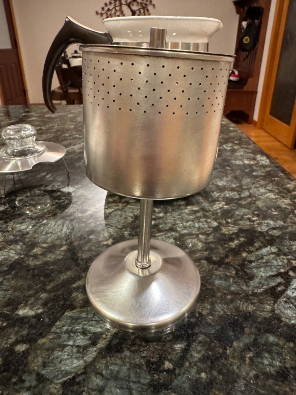 Corning Ware P-166 Blue Cornflower Percolator Pot Complete - Picture 5 of 13